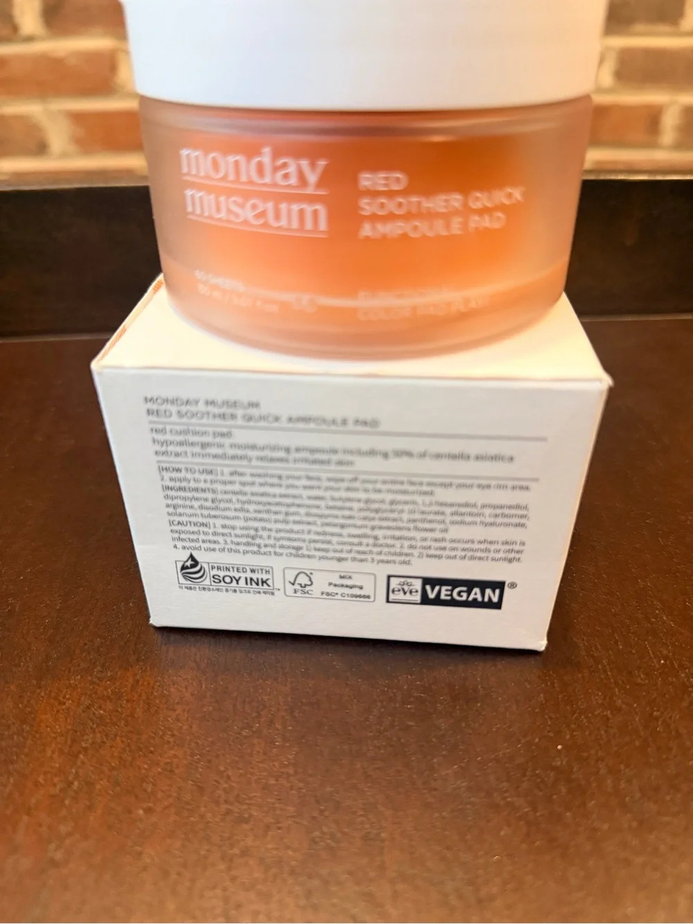 Red Monday Museum Soother Ampoule Pads NEW